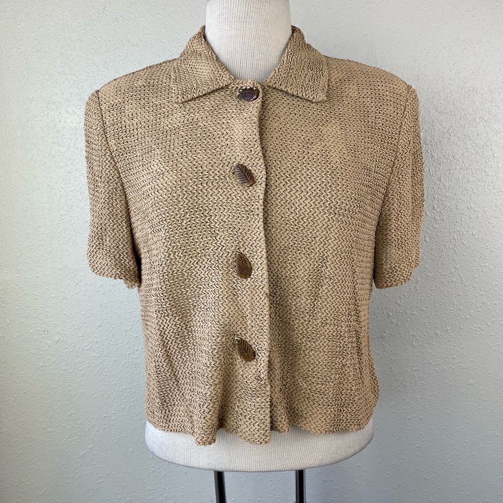 Vintage Jessica Howard Jacket & Palm Tree Dress Size 10 EUC
